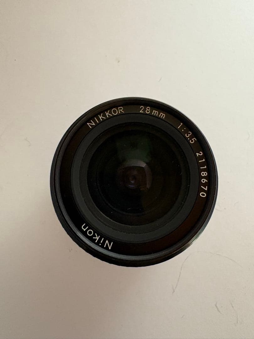 【ジャンク】Nikon ニコン MF-12 フィルムカメラ　レンズセット