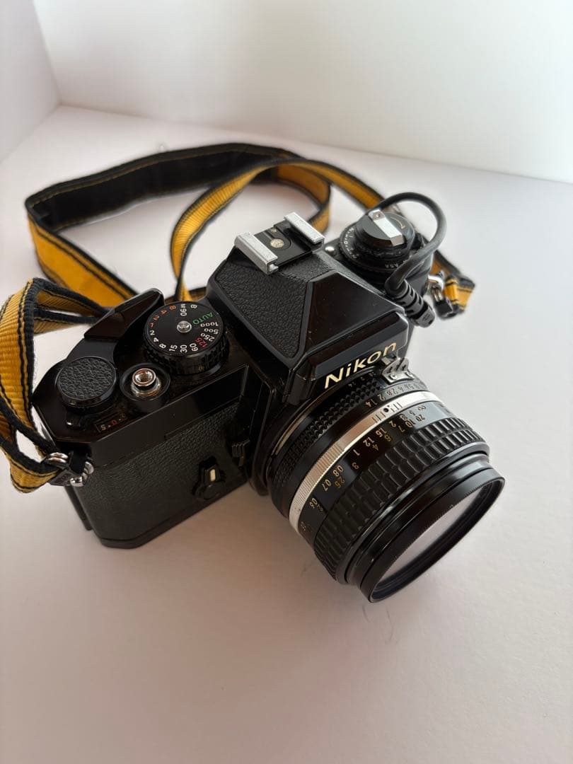 【ジャンク】Nikon ニコン MF-12 フィルムカメラ　レンズセット