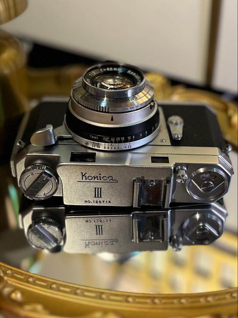 KONICA Ⅲ HEXANON 48mm f2 美品 レンジファインダー