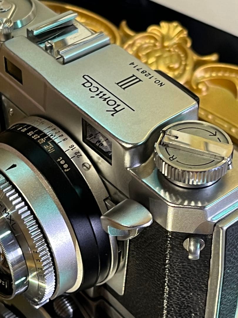 KONICA Ⅲ HEXANON 48mm f2 美品 レンジファインダー