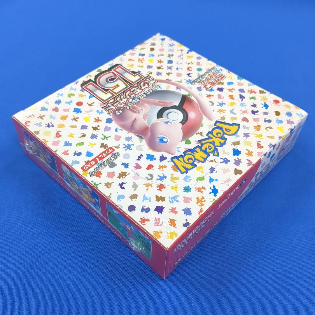 【未開封シュリンク付き】ポケモンカード151 1box 強化拡張パック