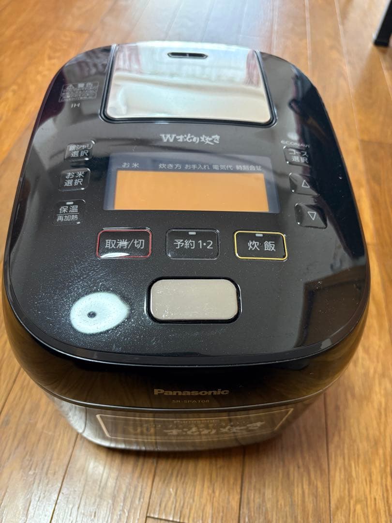 Panasonic SR-SPA108 炊飯器 220℃ IHスチーム