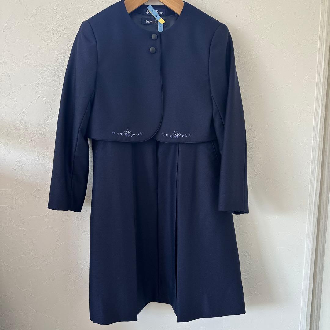 ファミリア 120アンサンブル ジャンパースカート　ボレロ　フォーマル　スーツ
