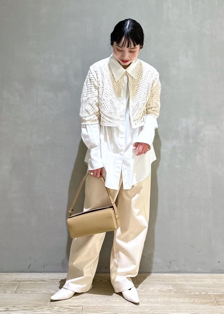 アダムエロペ　ハイストレッチカルゼパンツ　レディース