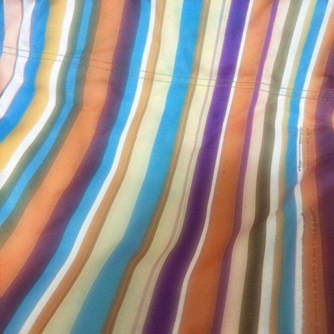 ロゴス　LOGOS. ストライプあぐらチェア イス