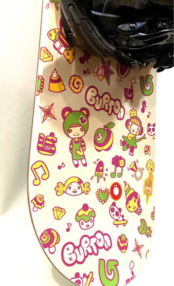 スノーボード Burtonバートン FLUXビンディング セット 120cm