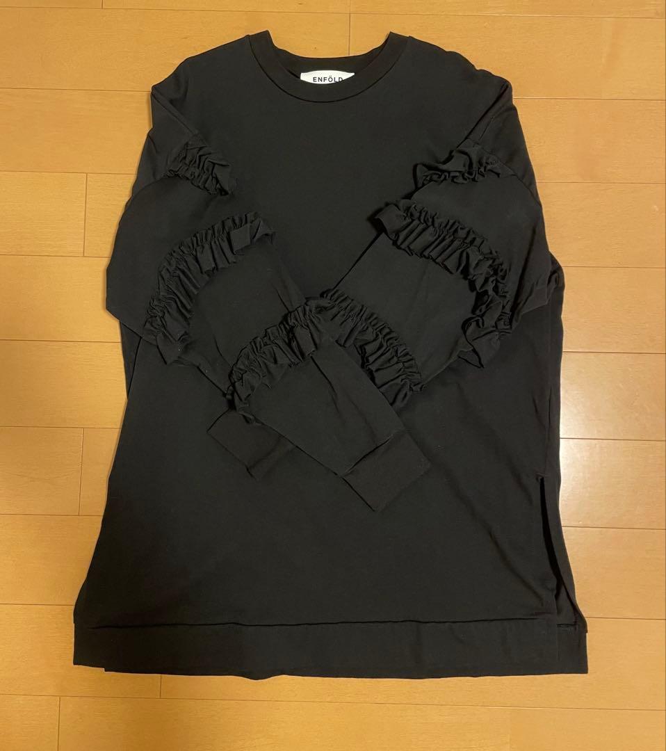 トップス ENFOLD SCREW-SLEEVE PULLOVER