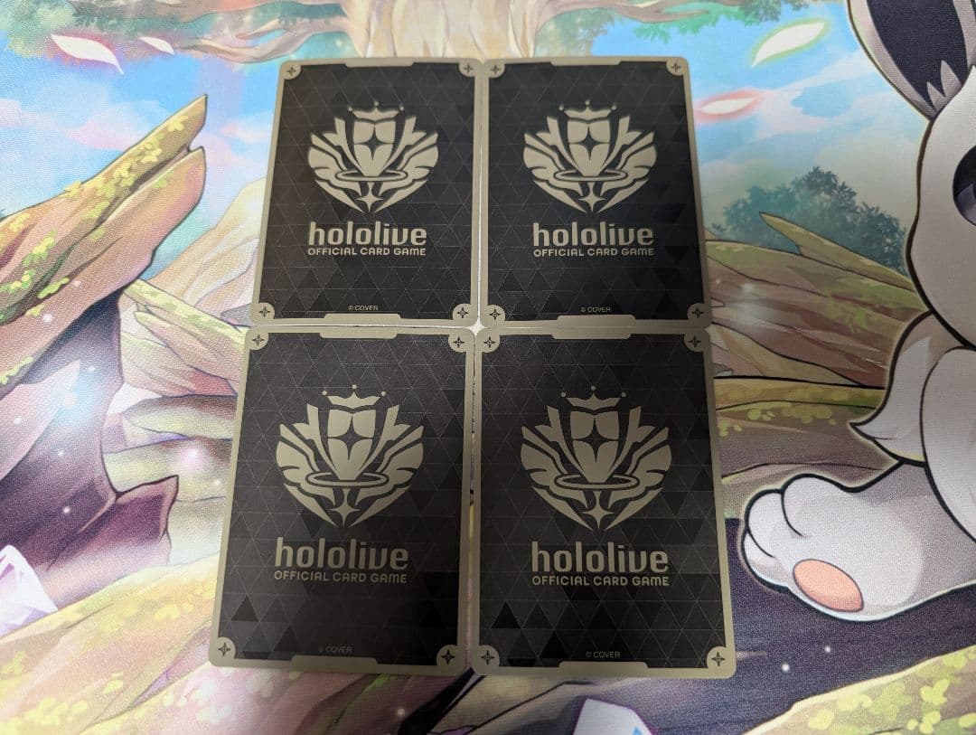 ホロライブカード　ふつうのパソコン　プロモ　4枚