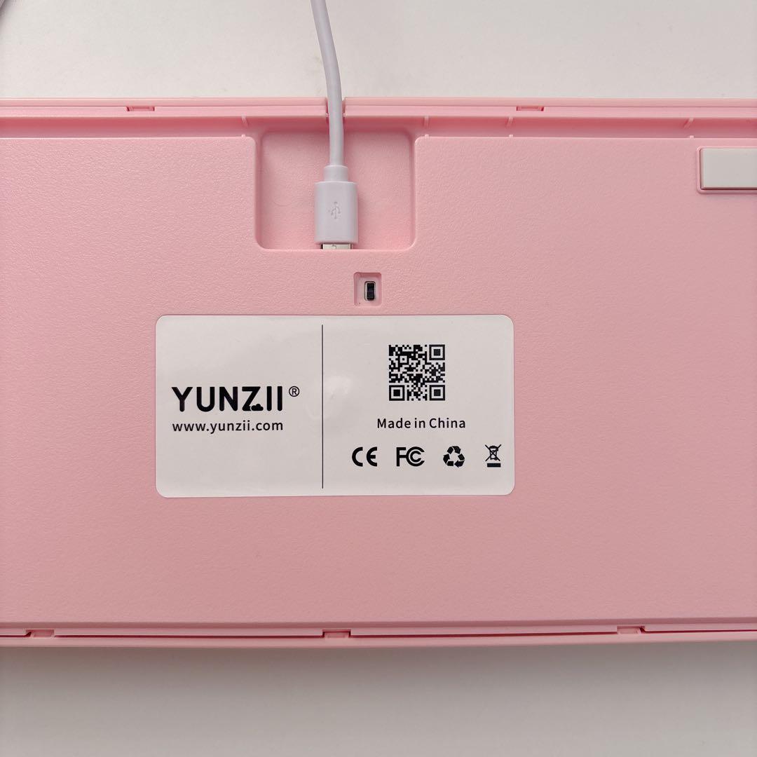 YUNZII MACARON 有線キーボード
