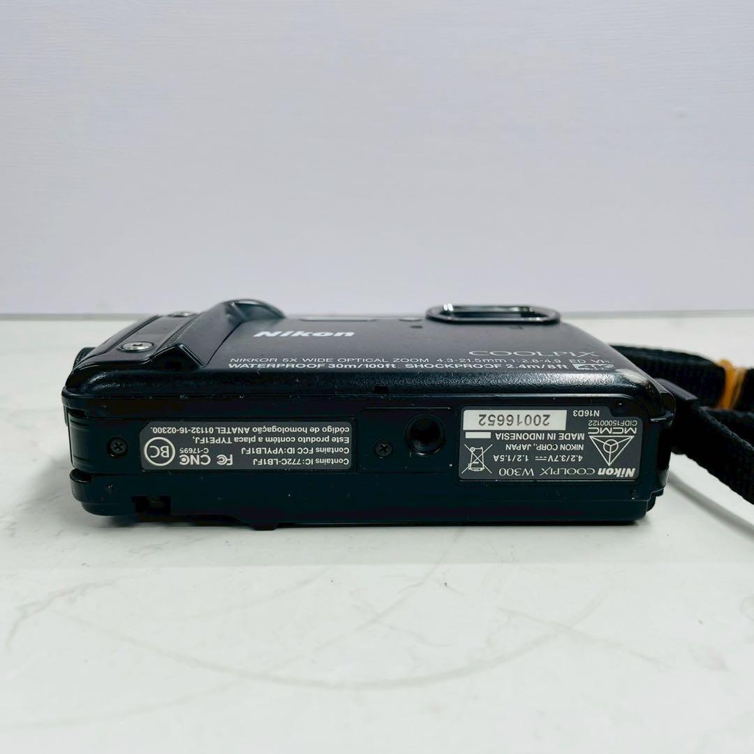 Nikon COOLPIX W300 ブラック 動作確認済み WW7684