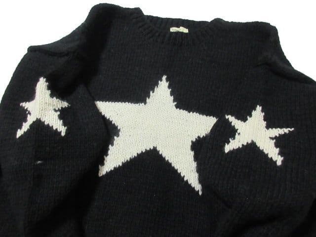 黒 星 スター macmahon knitting mills Star