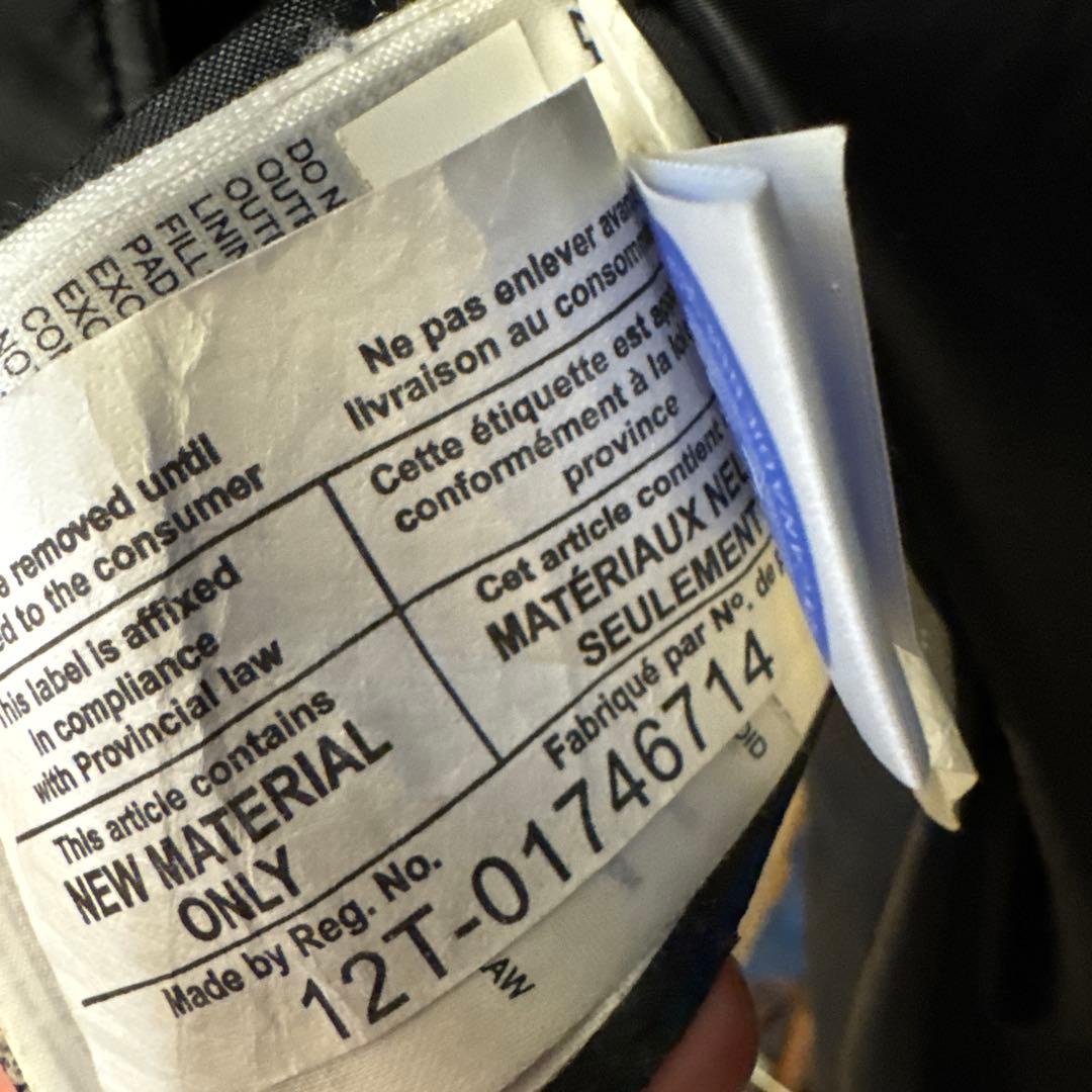   ブラック ダウンジャケット L