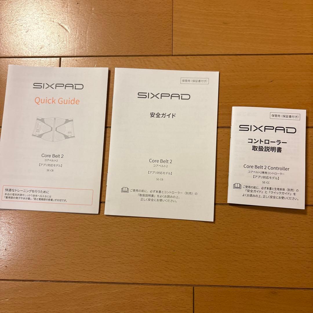 SIXPADコアベルト2 Ｍサイズ　コントローラー付き　箱あり　説明書あり