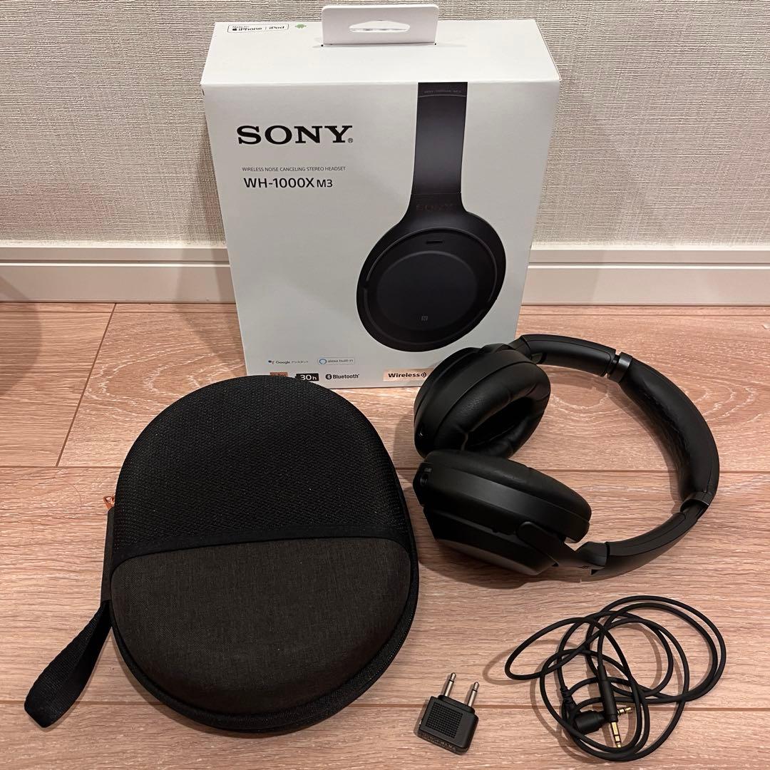 SONY ソニー ワイヤレスヘッドホン　WH-1000XM3 動作確認済み
