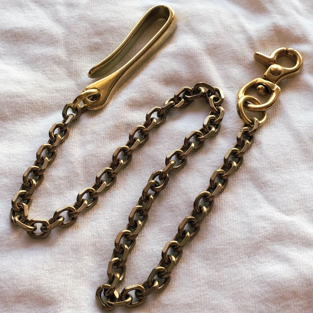 専用 真鍮小豆ウォレットチェーン×5