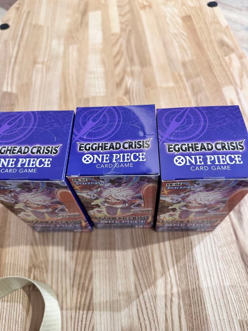 EGGHEAD CRISIS ONE PIECE カードゲーム 3BOXセット
