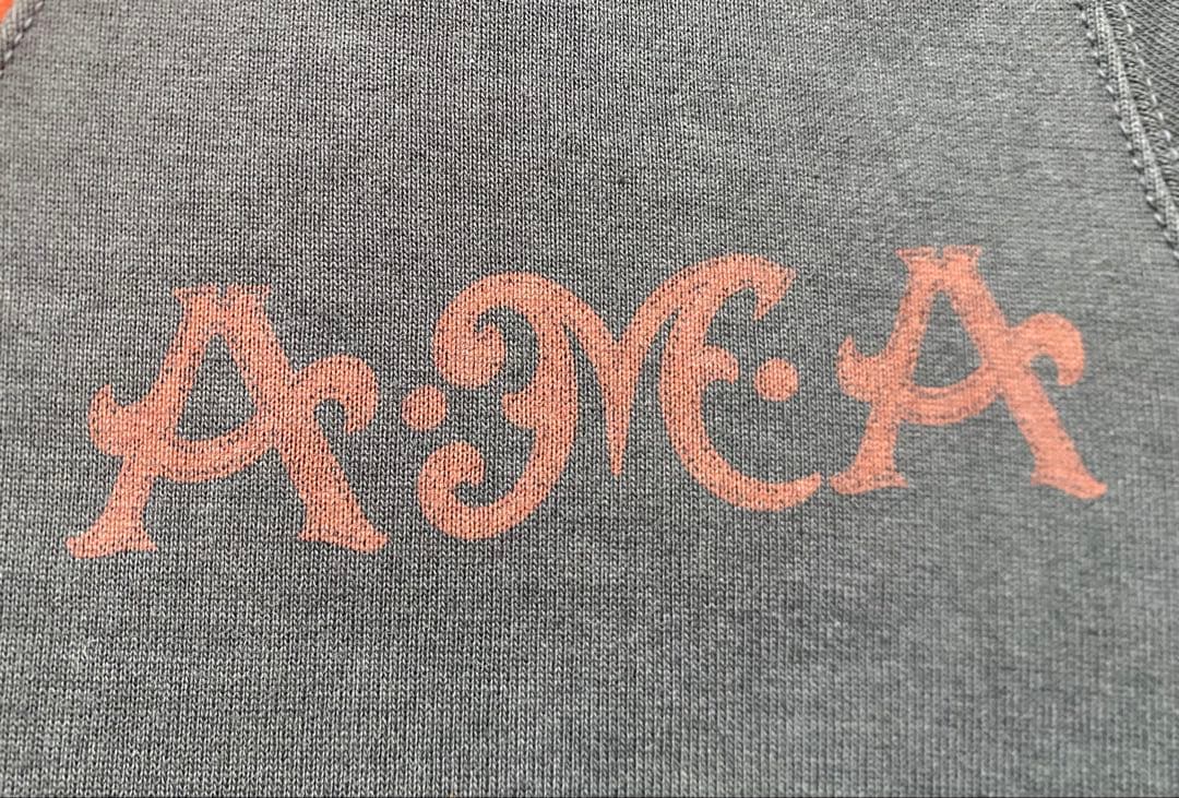 美品 deluxeware 両V フリーダムスリーブ ツートーン スウェット L