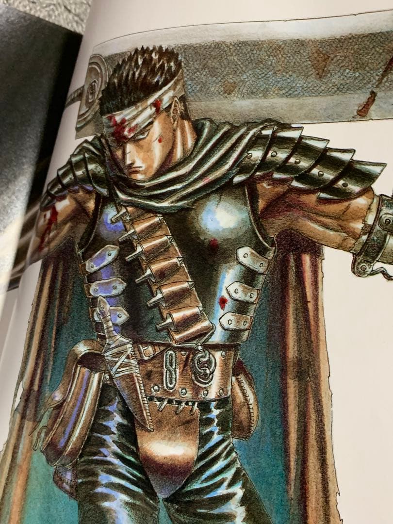BERSERK イラスト画集ベルセルク。美品。貴重。ポスター付き。