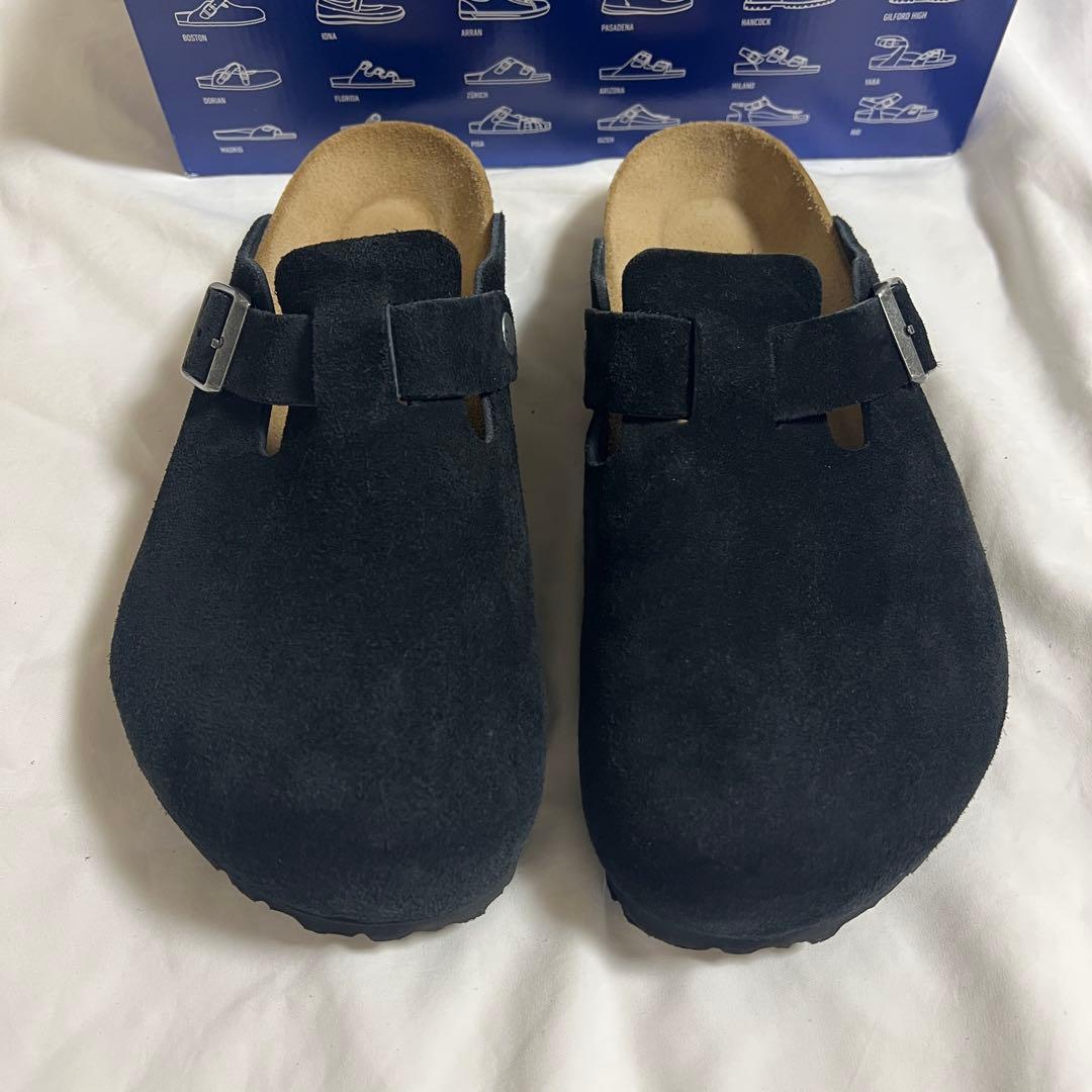 BIRKENSTOCK Boston スエードレザー black 41