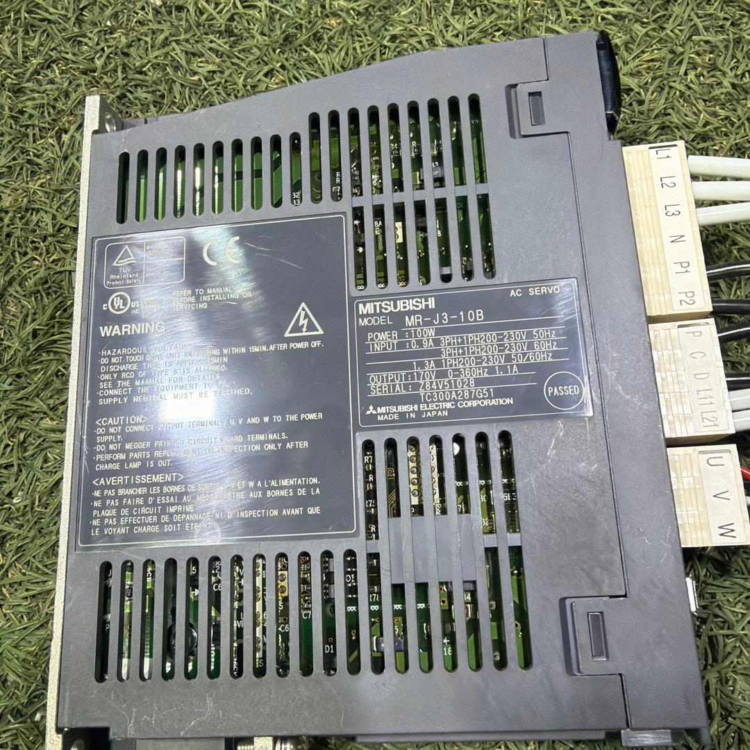 三菱電機 AC SERVO ACサーボアンプ MR-J3-10B 動作保証