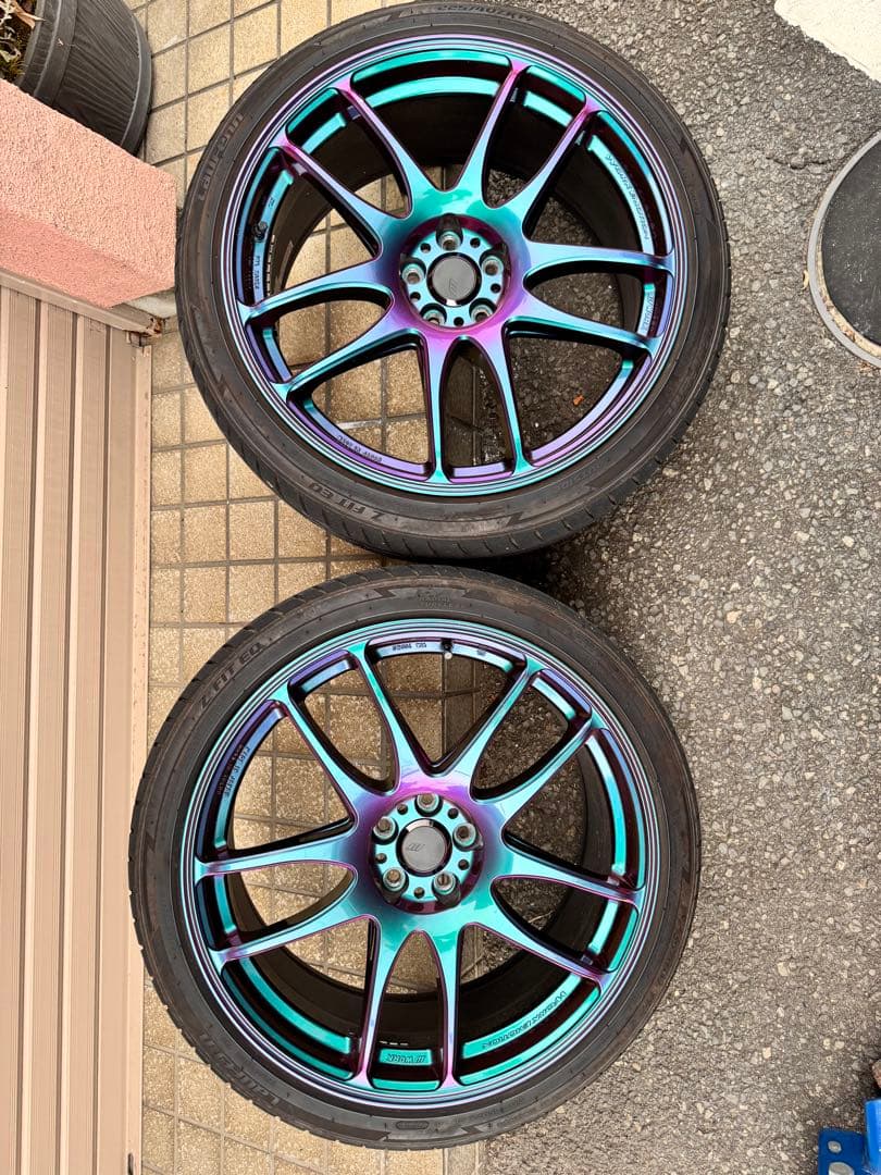 専用ページworkEmotion 19インチアステリズムブラック タイヤ付