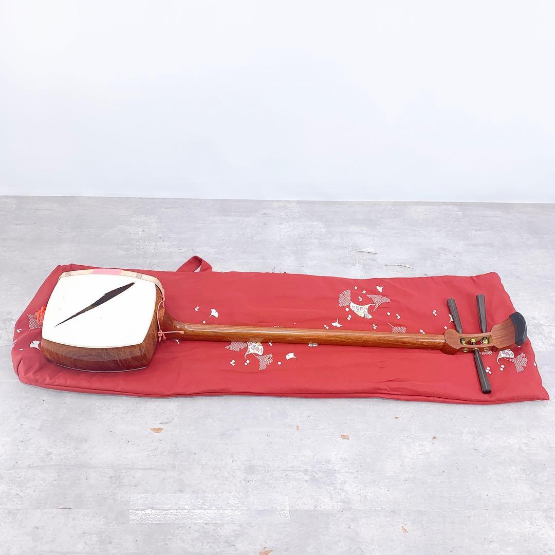 三味線 現状品 収納袋付き