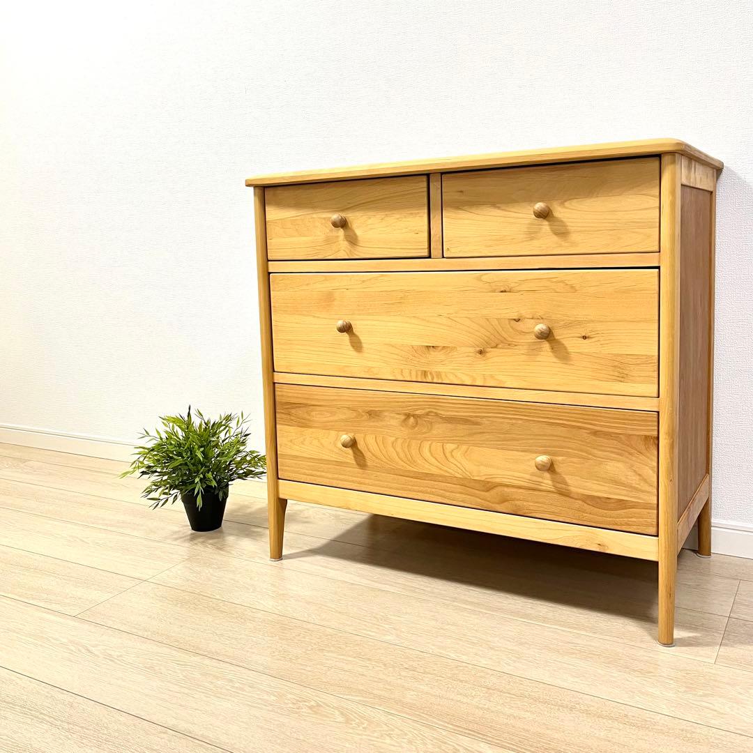 (ち40)吉桂 3段チェスト 洋服タンス 箪笥 ローチェスト 北欧インテリア