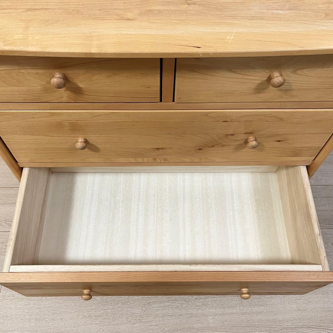 (ち40)吉桂 3段チェスト 洋服タンス 箪笥 ローチェスト 北欧インテリア