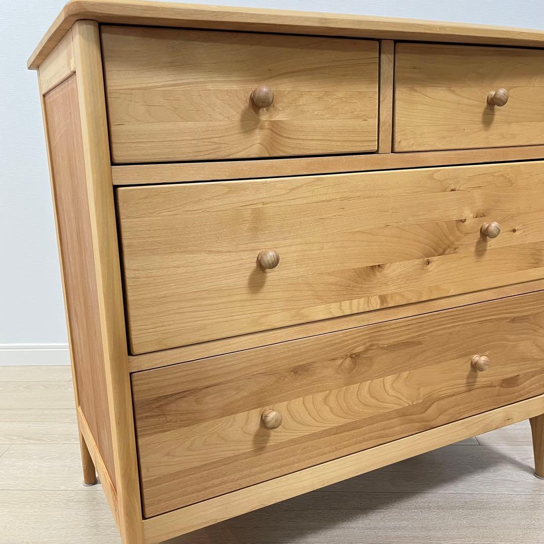 (ち40)吉桂 3段チェスト 洋服タンス 箪笥 ローチェスト 北欧インテリア