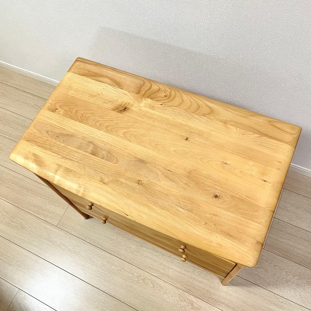 (ち40)吉桂 3段チェスト 洋服タンス 箪笥 ローチェスト 北欧インテリア