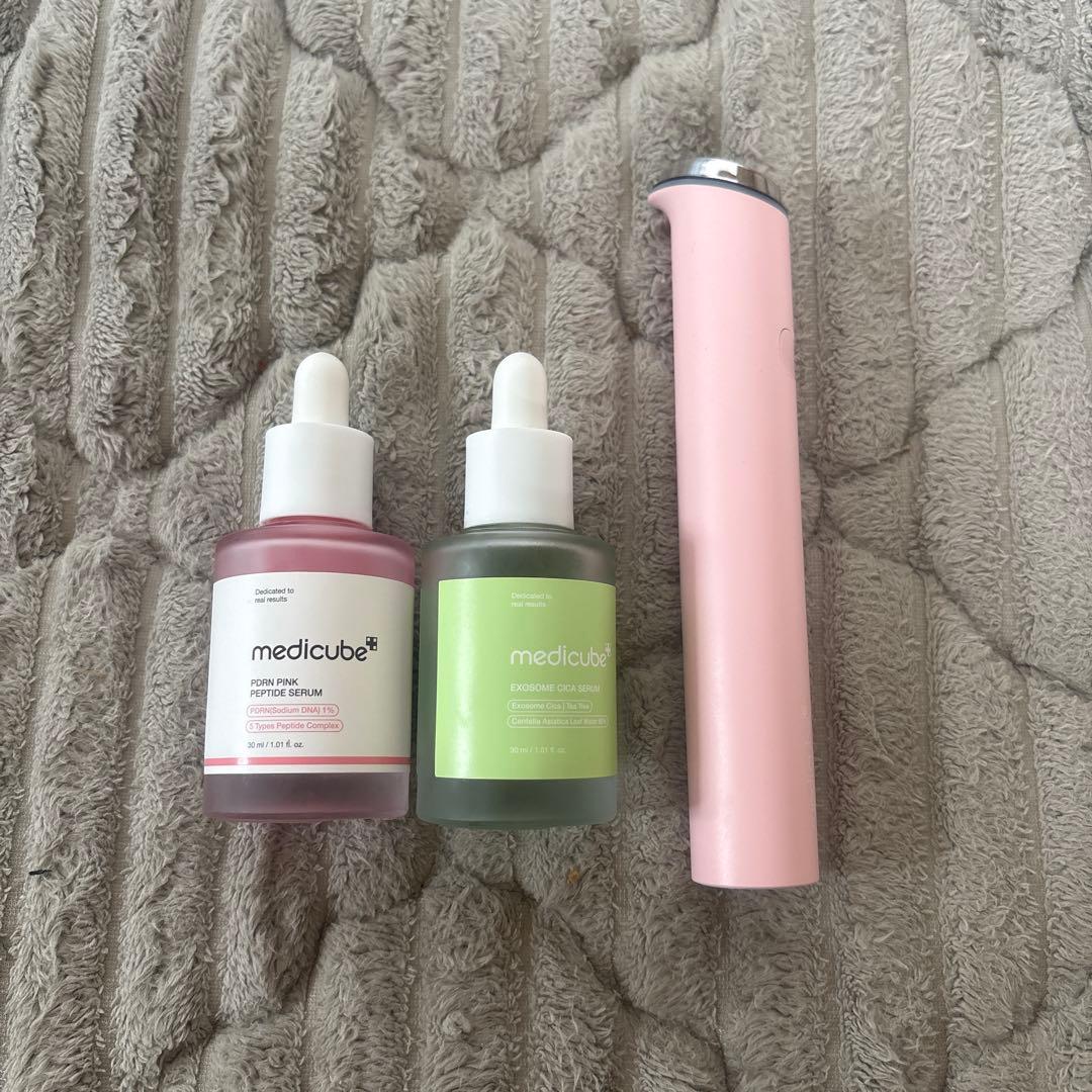 メディキューブブースタープロミニ　PDRNアンプル　エクソソームCICAアンプル