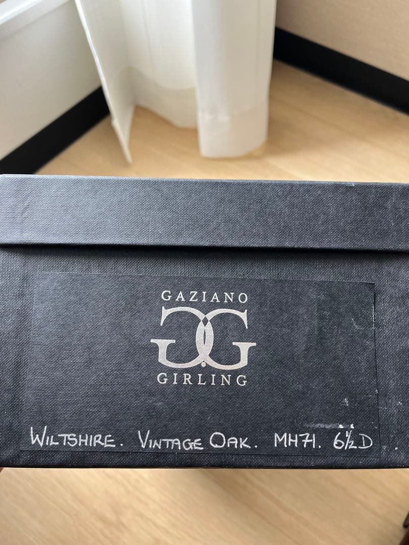 【size6 1/2D】 GAZIANO GIRLING MH71 オーク