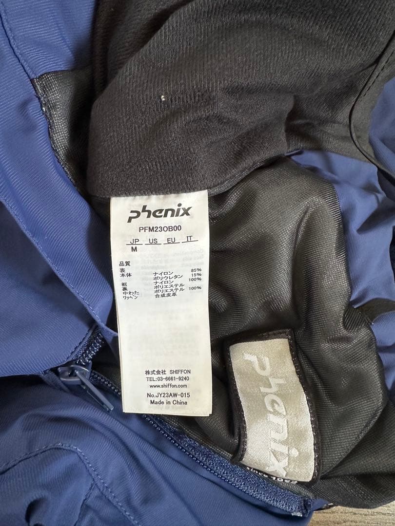 Phenixフェニックス スキーウェア上下 M ネイビー 4ウエイストレッチ