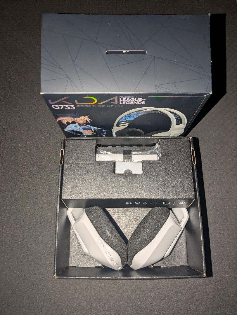 Logicool G733 LoL K/DA ワイヤレスヘッドホン