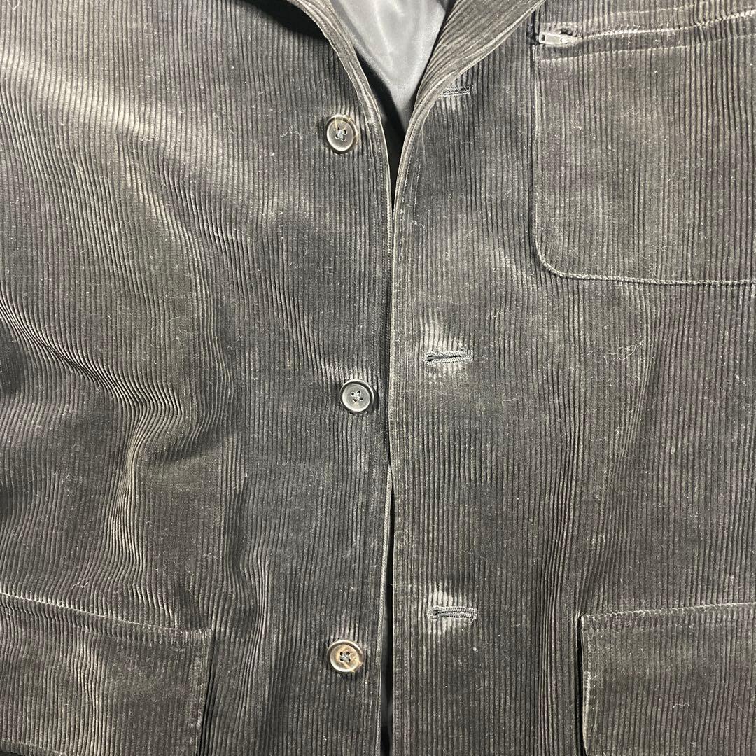 98AW ワイズフォーメン　コーデュロイ　カバーオール　ブラウン　L