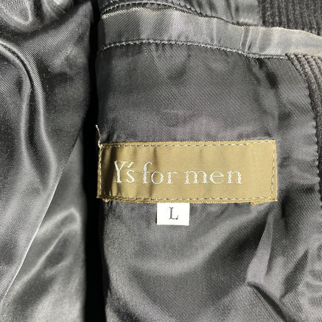 98AW ワイズフォーメン　コーデュロイ　カバーオール　ブラウン　L