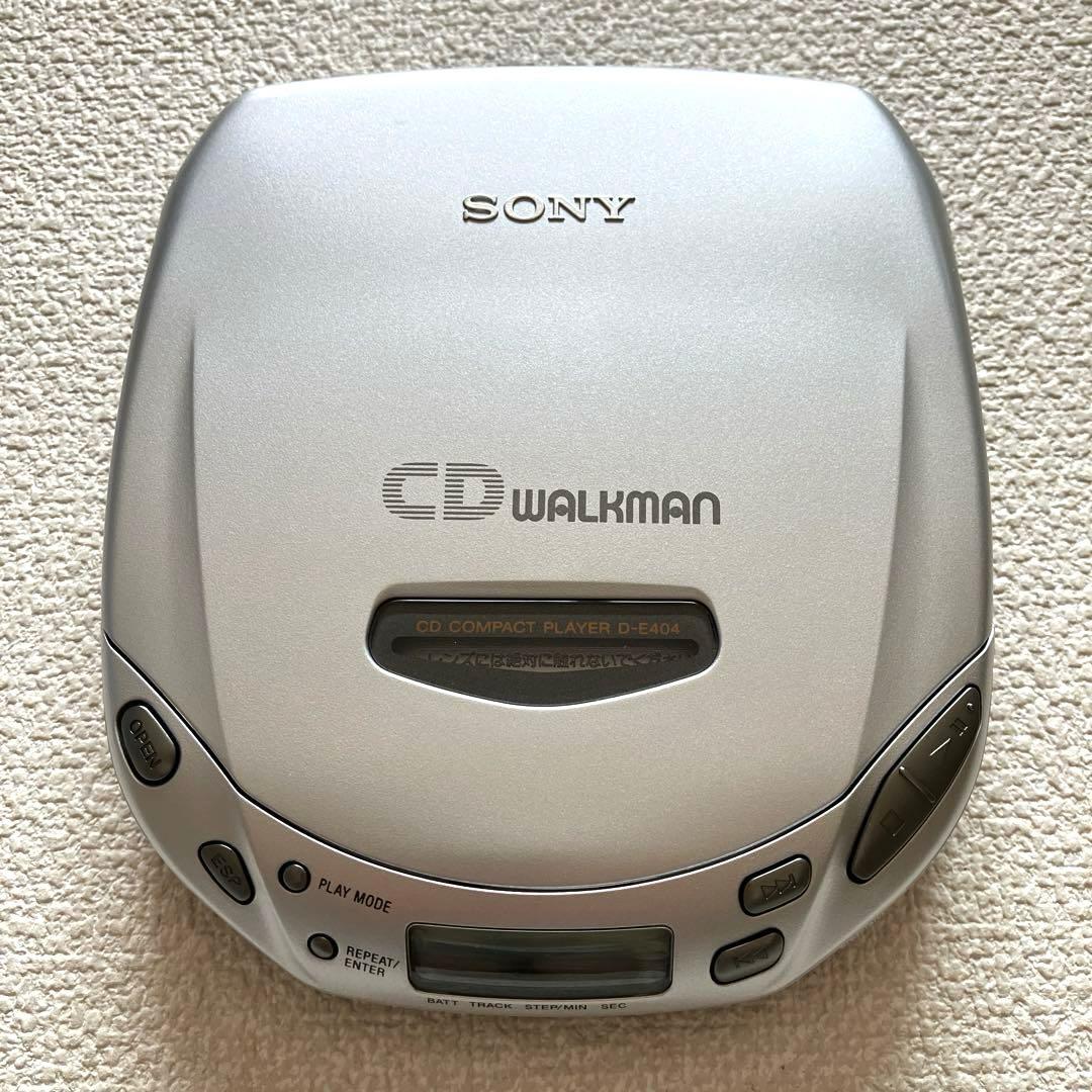 SONY CDウォークマン D-E404 箱付き