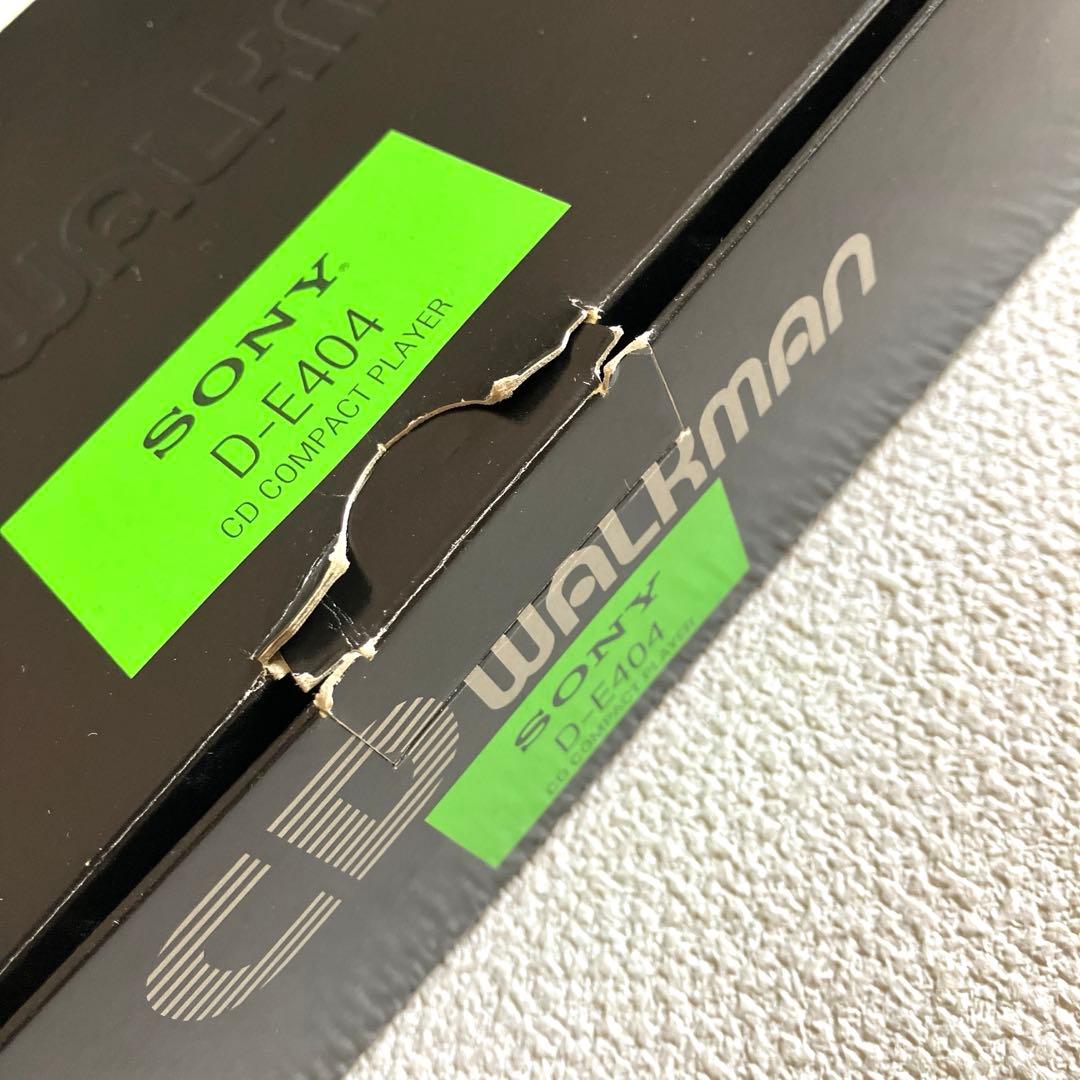 SONY CDウォークマン D-E404 箱付き
