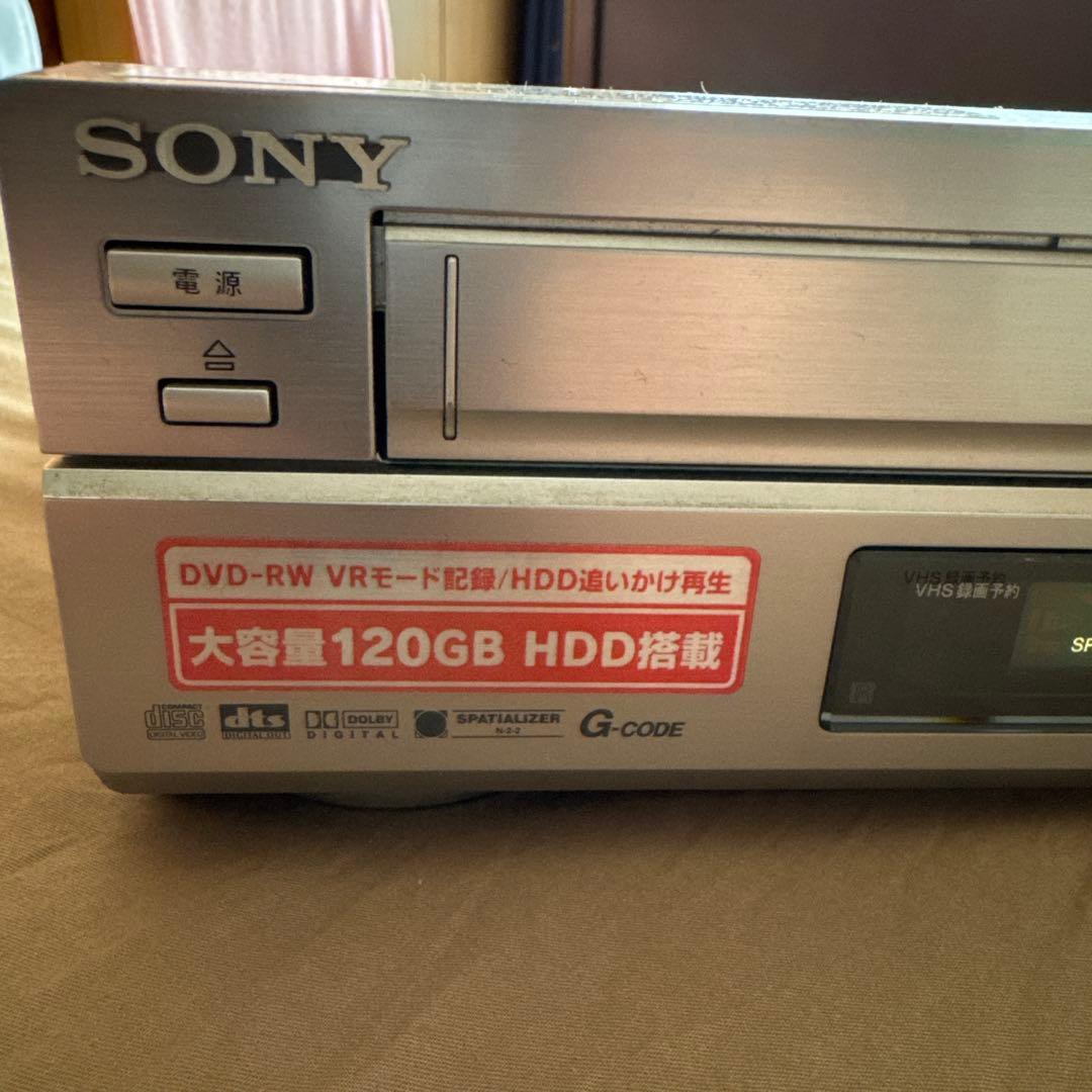 【中古】動品 SONY VHSビデオ一体型DVDレコーダー RDR-VH80