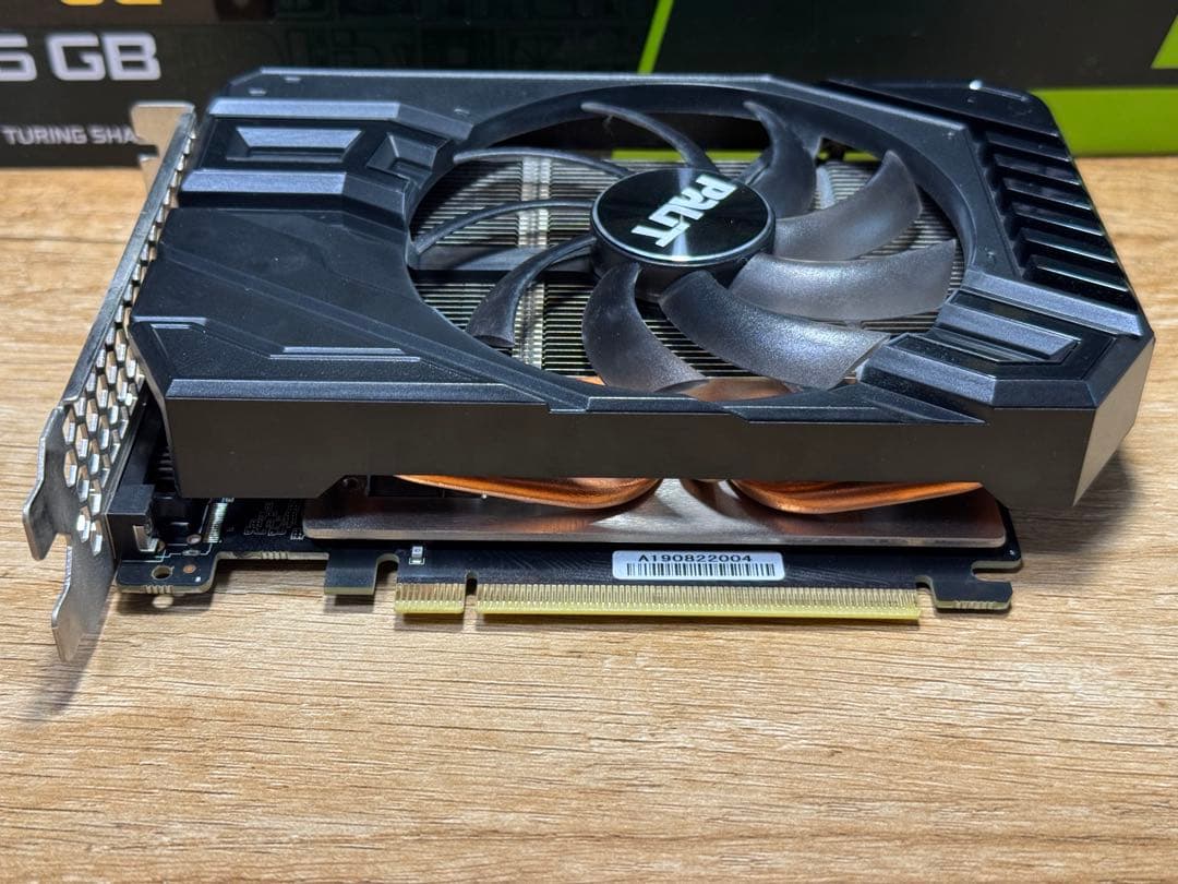 PALIT GeForce GTX 1660 6GB STORMX OC箱付き