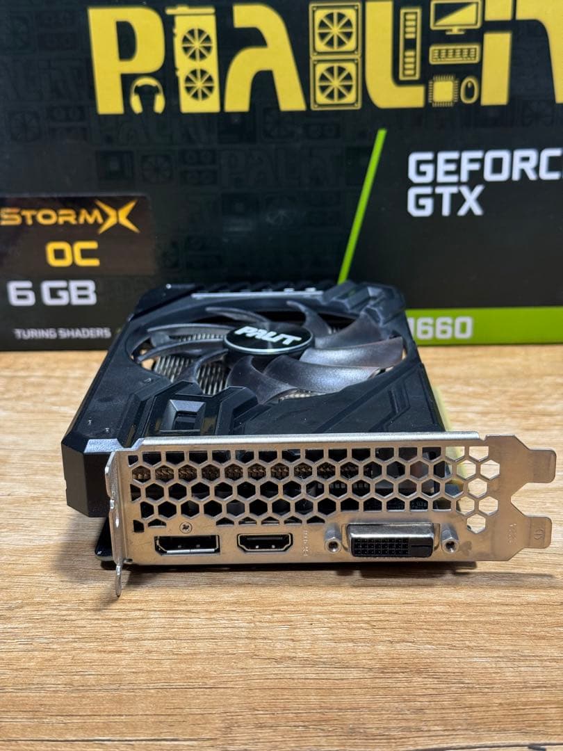 PALIT GeForce GTX 1660 6GB STORMX OC箱付き