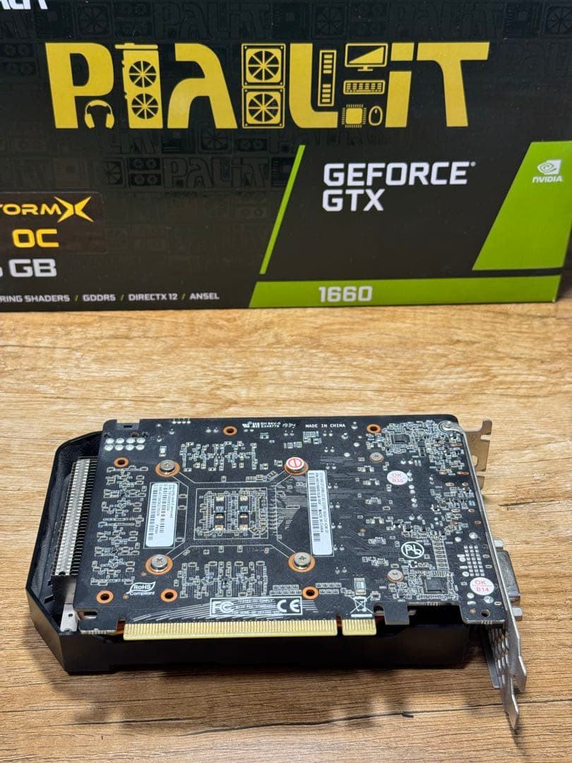 PALIT GeForce GTX 1660 6GB STORMX OC箱付き