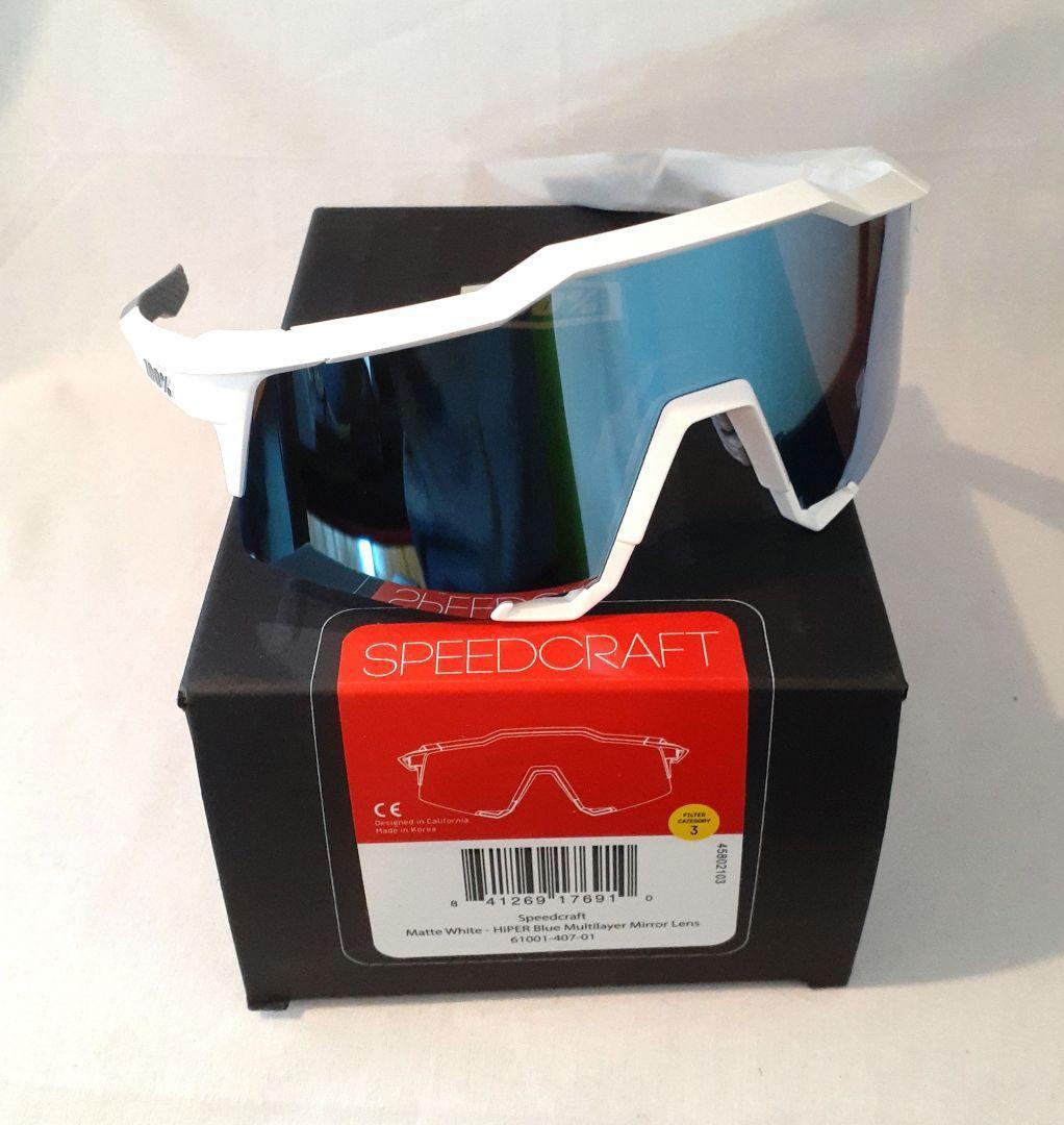 ぎゃう 100％ Speedcraft ホワイト ブルー ワンハンドレッド