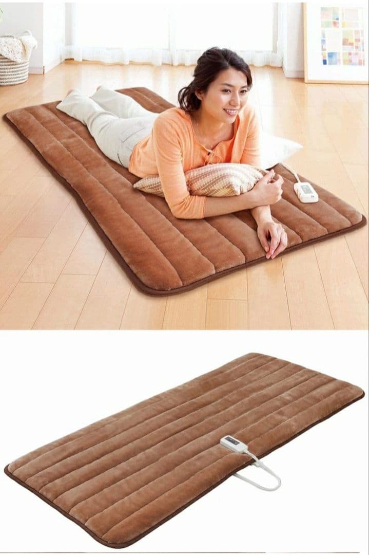 ゼンケン 一人用電熱マット ＺＭＴ-７５ＣＴ(タイマー付き)　電磁波99％カット