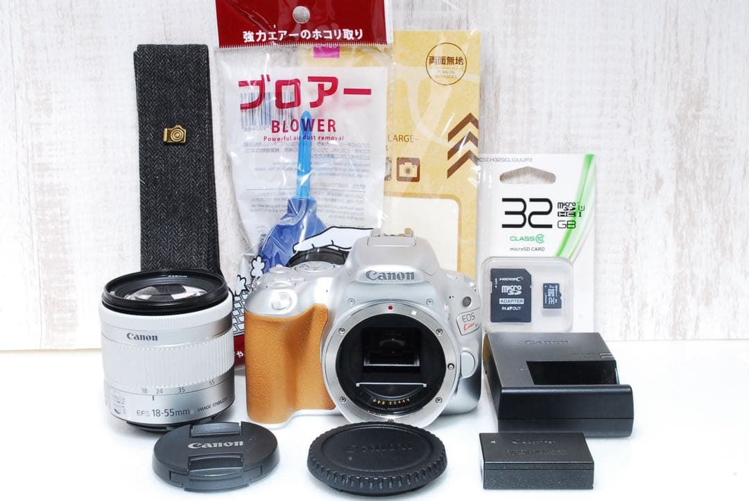 ❤️希少カラーボディ❤️シルバー❤️Wi-Fi搭載❤️Canon Kiss X9