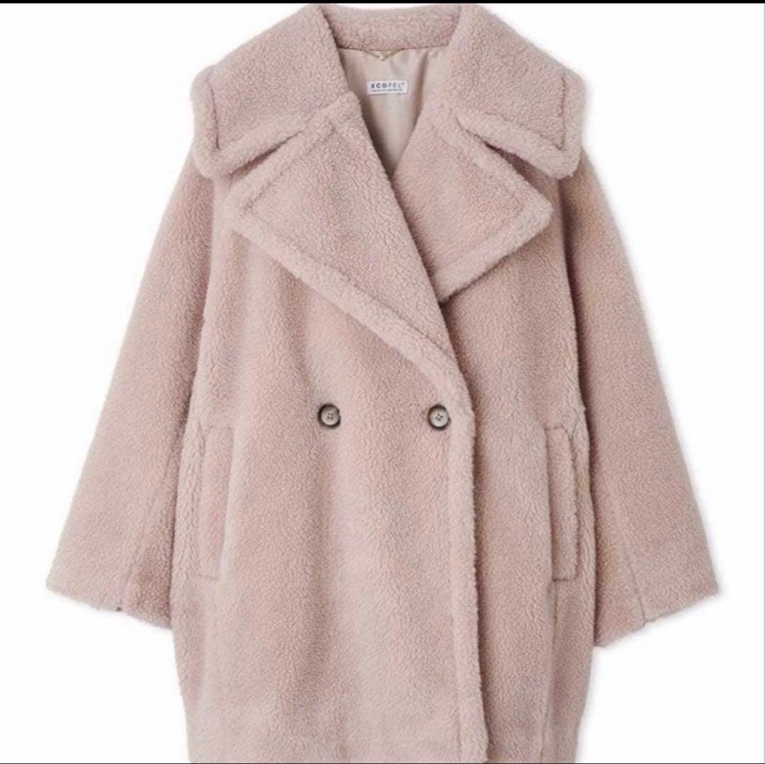 【新品未使用】FRAY I.D　ECOPELボアミドルコート