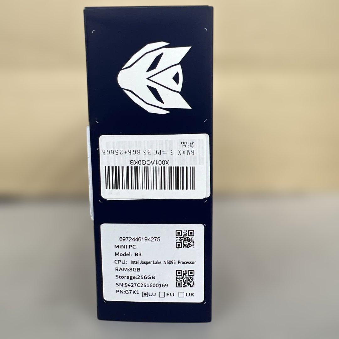 601014 未開封Bmax ミニpc B3 8GB+256GB