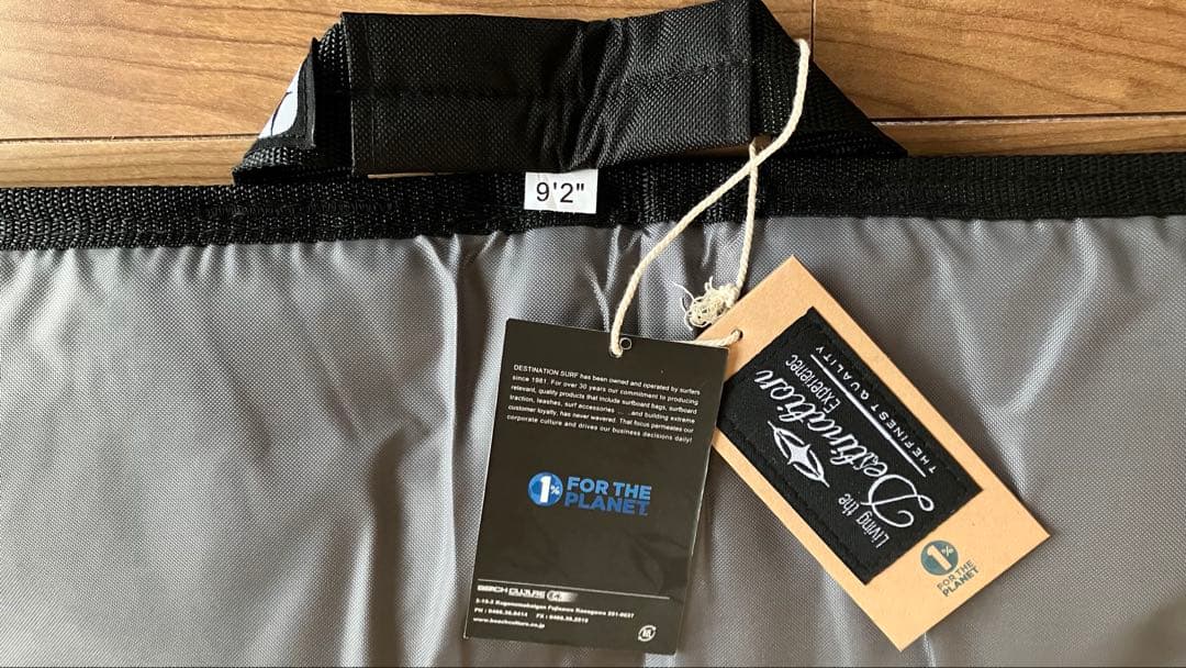 未使用 サーフボードケース 9'2\" タグ付き DESTINATION