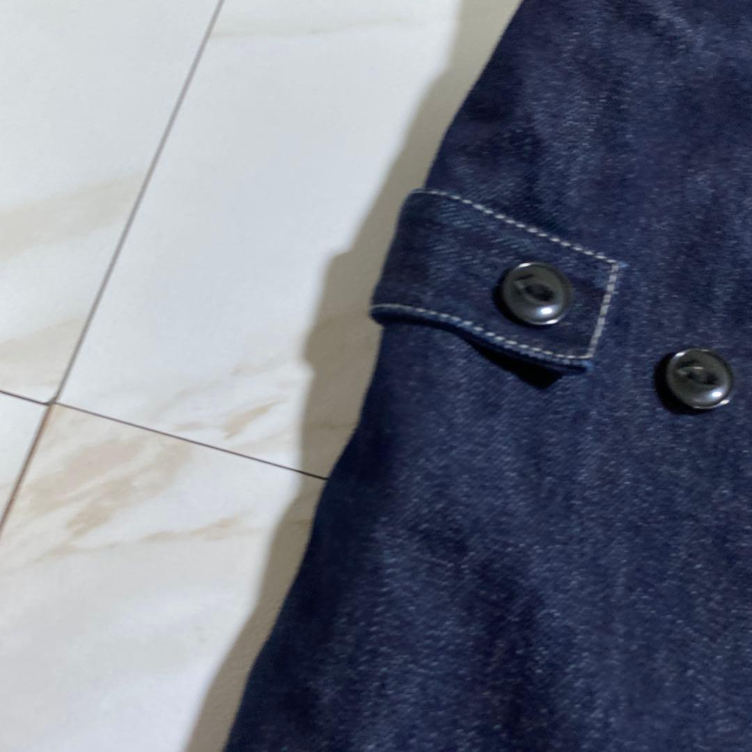 完売サイズ♡サニークラウズ 裏ボアジージャンコート インディゴブルーデニムコート