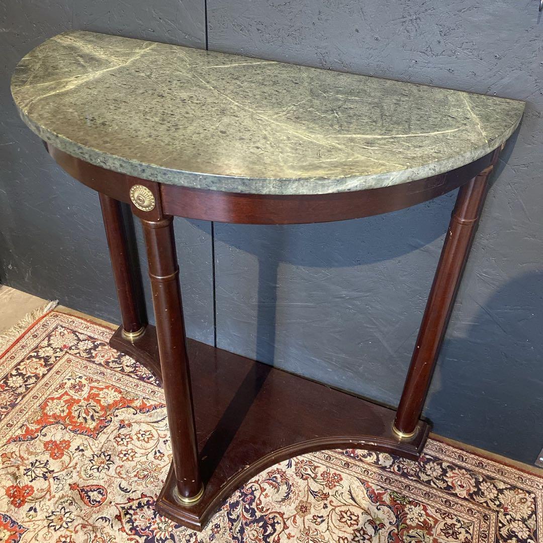 イタリア家具/大理石テーブル／サイドボード